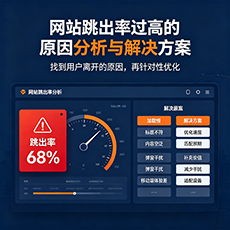 新邵建站-网站跳出率过高的原因分析与解决方案