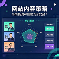 北塔建站-网站内容策略：如何通过用户画像驱动内容创作？