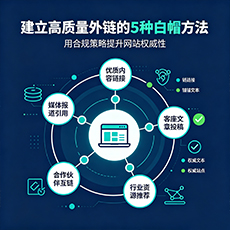 邵东建站-建立高质量外链的5种白帽方法